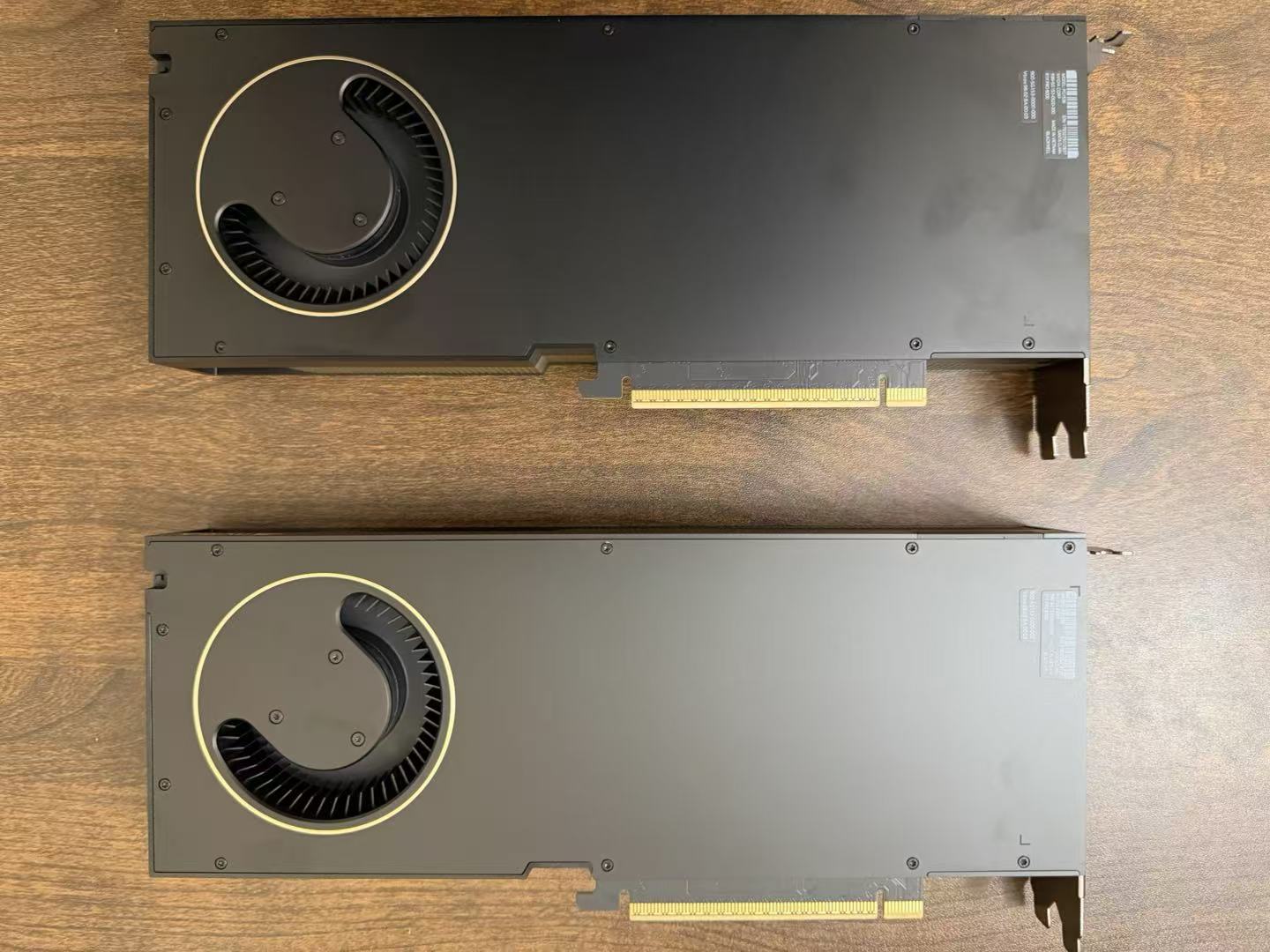 Two NVIDIA RTX PRO 6000 Blackwell GPUs received for the EdgeTwin project